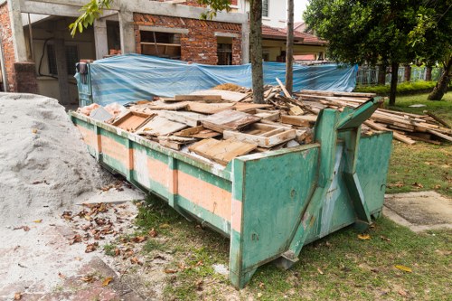 Commercial waste collection for a local business premises in Waste Removal