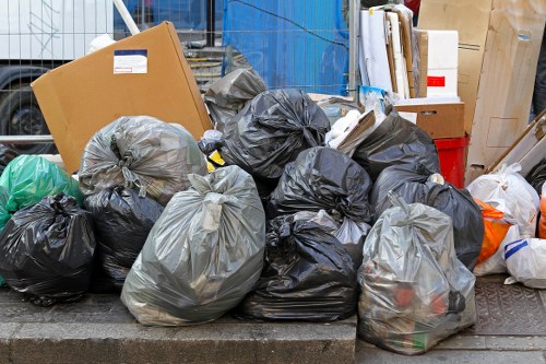 Office furniture clearance and waste removal from a commercial property