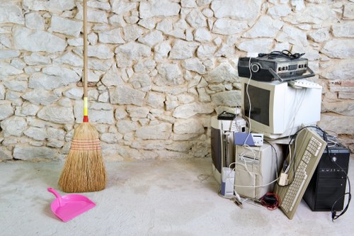 Commercial waste removal from an office or shop premises