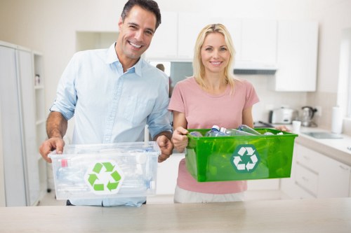 Professional flat clearance and waste removal for a busy local property